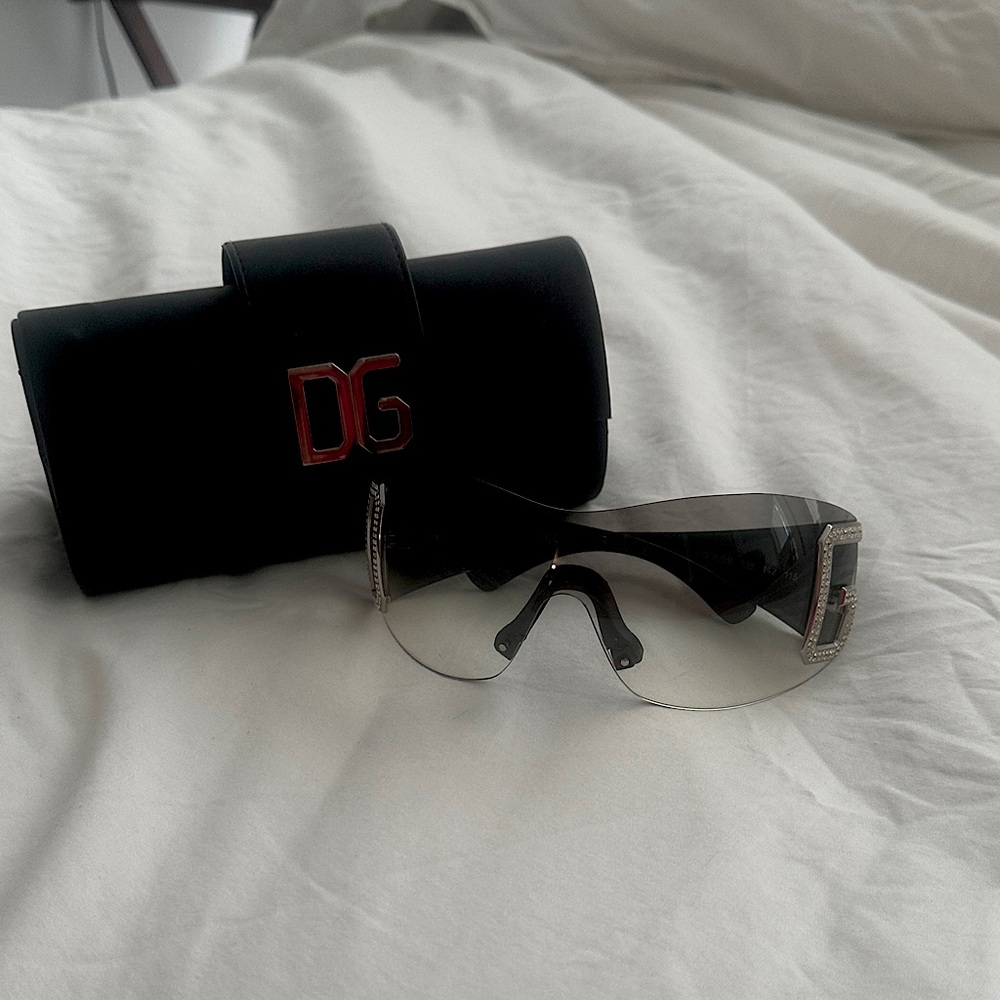 DOLCE & GABBANA Y2K Visor Sheild Sunglasses